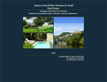 Tablet Screenshot of immobilier-dordogne.com